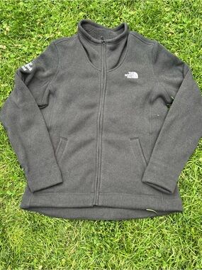 The North Face Black Zip-Up Fleece Jacket